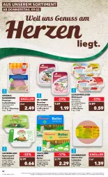 Gazetka promocyjna Kaufland - Gazetka - ważna od 15.02 do 15.02.2023 - strona 14 - produkty: angebot, Becher, Berger, buch, burger, butter, eis, fleisch, fleischsalat, gin, gurke, Holz, Käse, lachs, lachsschinken, leberkäs, leberkäse, leckermäulchen, milch, nuss, quark, radeberger, sac, salat, schinken, speisequark, Süßrahmbutter, Ti, ZTE