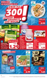 Gazetka promocyjna Kaufland - Gazetka - ważna od 15.02 do 15.02.2023 - strona 2 - produkty: angebot, aoste stickado, Becher, bockwurst, choco fresh, creme, eis, frucht, fruchtjoghurt, grünländer, haselnuss, Haselnusscreme, joghur, joghurt, Käse, Kinder, Kinder Choco fresh, landliebe, landliebe joghurt, milch, mousse, natur, nestlé, nuss, pudding, rahmjoghurt, saft, salami, schnitten, schnittkäse, schnitzel, schoko, schokolade, schokoladen, schwein, schweine, schweineschnitzel, snack, stickado, Ti, vollmilch, wein, weine, wiener, würfel, wurst, ZTE