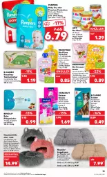 Gazetka promocyjna Kaufland - Gazetka - ważna od 15.02 do 15.02.2023 - strona 35 - produkty: angebot, angebote, aust, Bau, baumwolle, bett, beutel, bio, Clin, frucht, Geflügel, hipp, hundesnack, katzensnack, katzensnacks, kissen, kraft, Liege, pampers, pampers baby dry, Pants, püree, salz, snack, snacks, Stier, Tasche, taschen, taschentücher, Ti, tisch, tücher, vita, vitakraft, Wild, windeln, wolle, zucker