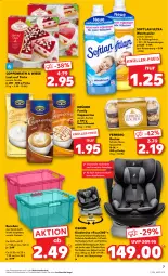Gazetka promocyjna Kaufland - Gazetka - ważna od 15.02 do 15.02.2023 - strona 7 - produkty: angebot, angebote, auto, beutel, Cap, cappuccino, cin, coppenrath, eis, ferrero, Ferrero Rocher, Kinder, Kindersitz, kopfstütze, krüger, Lust auf Torte, nuss, Schal, Schale, schoko, Softlan, Spezi, Ti, torte, weichspüler