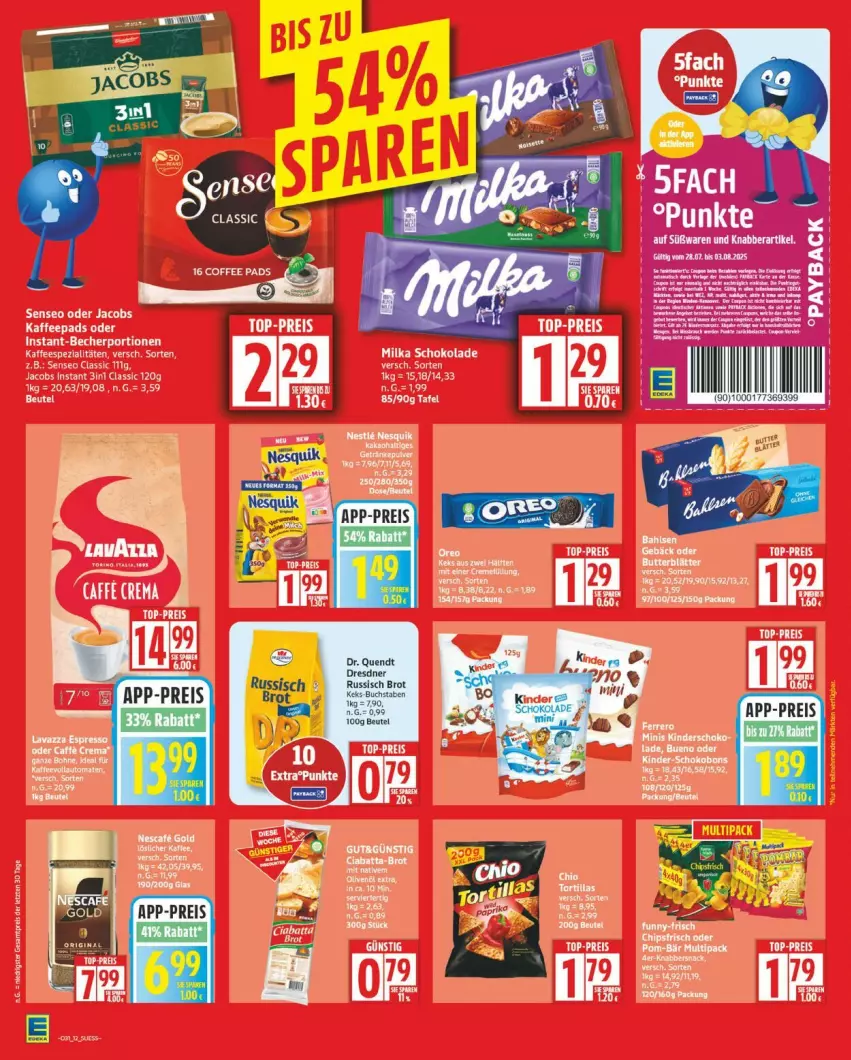 Aktueller Prospekt Edeka - Prospekte - von 28.07 bis 02.08.2025 - strona 12