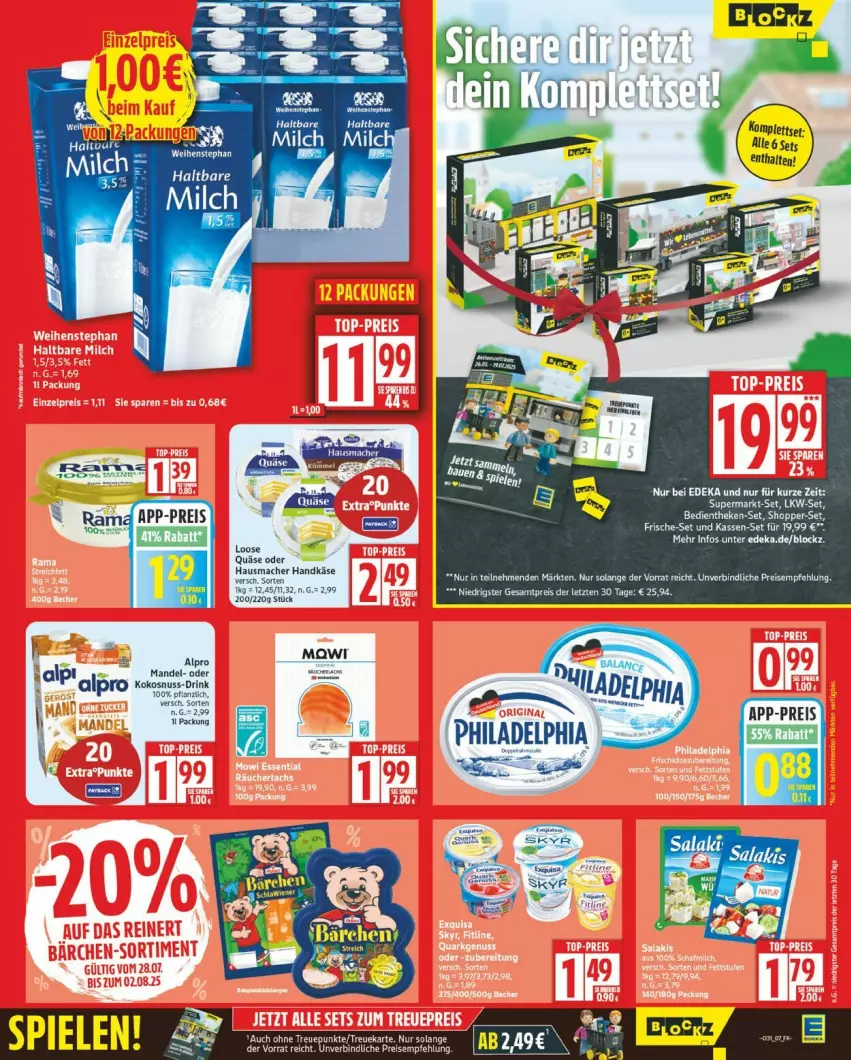 Aktueller Prospekt Edeka - Prospekte - von 28.07 bis 02.08.2025 - strona 7 - produkty: aeg, alpro, eis, Hausmacher, Käse, Loose, mac, mandel, milch, ndk, quäse, reis, tee, wiener, ZTE