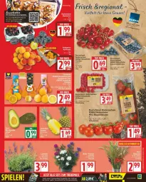 Gazetka promocyjna Edeka - Prospekte - Gazetka - ważna od 02.08 do 02.08.2025 - strona 3 - produkty: beere, beeren, deka, heidelbeere, heidelbeeren, himbeer, himbeere, himbeeren, Käse, kirsch, kirsche, kirschen, mini-rispentomaten, nuss, rispentomaten, sac, Schal, Schale, tomate, tomaten, ziegenkäse