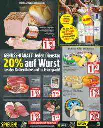 Gazetka promocyjna Edeka - Prospekte - Gazetka - ważna od 02.08 do 02.08.2025 - strona 5 - produkty: aeg, albray, aufschnitt, Beemster, burger, chaumes, eis, fleisch, fleischkäse, HP, Käse, mac, Neuburger, reis, rwe, saint albray, schnittkäse, schwein, schweine, schweinefleisch, Ti, top-preis, weichkäse, wein, weine, wurst