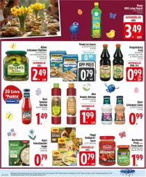 Gazetka promocyjna Edeka - Prospekte - Gazetka - ważna od 04.04 do 04.04.2026 - strona 20 - produkty: bernbacher, beutel, bio, deka, eis, elle, essig, feinschmecker, flasche, gewürz, Gewürzgurke, gewürzgurken, gurke, gurken, Hela, hengstenberg, ketchup, knorr, Kühne, maggi, Meister, pasta, pasta-sauce, pesto, sauce, Schlemmer-Sauce, suppe, teller, thomy, thomy les sauces, tomate, tomaten, tomaten ketchup, Töpfchen