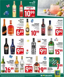 Gazetka promocyjna Edeka - Prospekte - Gazetka - ważna od 04.04 do 04.04.2026 - strona 23 - produkty: alkohol, amaro, aperitivo rosato, baileys, Cap, captain morgan, Cognac, deka, dry gin, ecco, eier, eierlikör, flasche, gin, irish cream, islay single malt, kräuter, kräuterlikör, laphroaig, likör, liqueur, london dry, london dry gin, maracuja, mionetto, pfirsich, prosecco, rama, ramazzott, ramazzotti, rosato, scotch, scotch whisky, single malt, Tanqueray, Three Sixty, Ti, underberg, verpoorten, whisky, zott