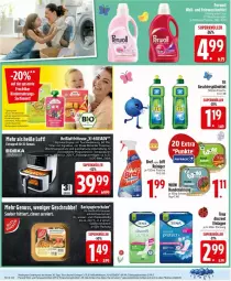 Gazetka promocyjna Edeka - Prospekte - Gazetka - ważna od 04.04 do 04.04.2026 - strona 26 - produkty: auto, biff, Bref, Discreet, eis, ente, feinwaschmittel, flasche, fritteuse, frucht, geschirr, geschirrspülmittel, Heißluftfritteuse, hundenahrung, Kinder, Kindernahrung, papier, perwoll, reiniger, reis, reiss, Schal, Schale, spülmittel, Ti, tisch, überhitzungsschutz, waschmittel, wasser, ZTE