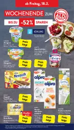 Gazetka promocyjna AldiSud - ALDI Aktuell - Gazetka - ważna od 19.02 do 19.02.2022 - strona 23 - produkty: alle artikel ohne dekoration, almette, almighur, almighurt, alpenfrischkäse, alpro, Becher, beere, beste butter, butter, dekoration, drink, ehrmann, ehrmann almighurt, eis, frau antje, frischkäse, Garten, gin, himbeer, himbeere, kakao, Käse, kirsch, kirsche, knallerpreis, kokos, kokosnuss, Kokosnussdrink, landliebe, landmilch, LG, mandel, meerrettich, Mett, milch, nesquik, nestlé, nuss, Nussdrink, obst, obstgarten, reis, Rettich, snack, ssd, Ti, ZTE