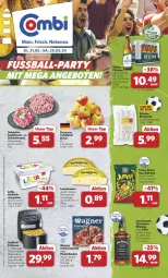 Gazetka promocyjna Combi - Prospekte - Gazetka - ważna od 25.05 do 25.05.2024 - strona 1 - produkty: angebot, angebote, ball, Becher, Behälter, beutel, bratwurst, eis, elle, flammkuchen, flasche, fleisch, fritteuse, funny-frisch, gewürz, hackfleisch, halbfettmargarine, Heißluftfritteuse, holländischer schnittkäse, jack daniel, jack daniels, Käse, küche, Küchen, kuchen, lamm, lätta, leerdammer, likör, margarine, Mett, Ofen, pils, pilsener, pizza, reis, schnittkäse, schwein, schweine, Schweinehackfleisch, schweinemett, Spezi, spülmaschinen, steinofen, tafeläpfel, teller, tennessee whiskey, Ti, timer, veltins, veltins pilsener, wagner, wein, weine, whiskey, wurst, ZTE