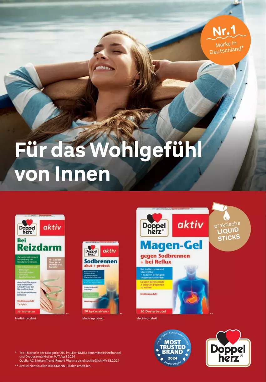 Aktueller Prospekt Rossmann - Prospekte - von 01.09 bis 30.09.2024 - strona 23 - produkty: elle, lebensmittel, LG, medizinprodukt, pril, Ti, tisch