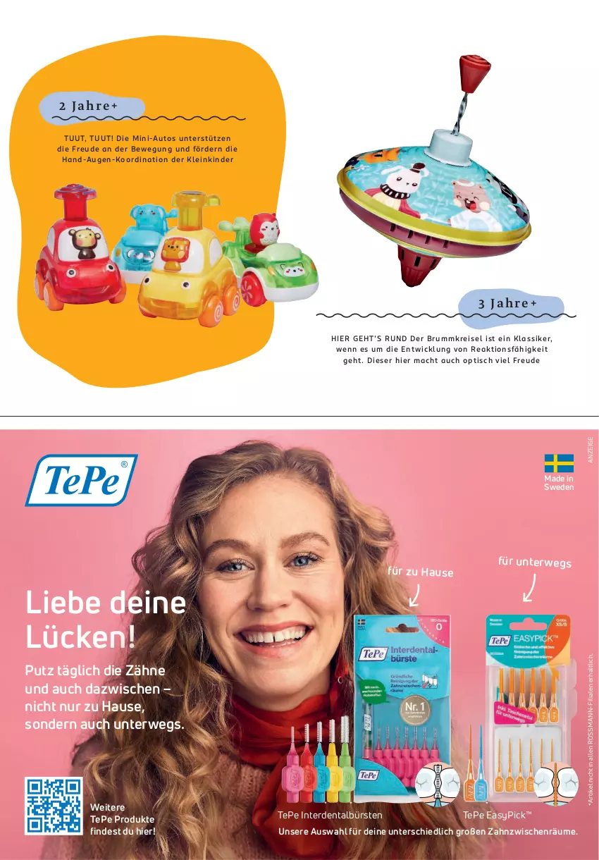 Aktueller Prospekt Rossmann - Prospekte - von 01.09 bis 30.09.2024 - strona 91 - produkty: auto, bürste, bürsten, eis, erde, Kinder, mac, reis, rum, rwe, Ti, tisch, WICK