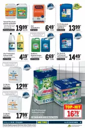 Gazetka promocyjna Metro - GastroJournal - Gazetka - ważna od 07.09 do 07.09.2022 - strona 21 - produkty: allzweckreiniger, ariel, Becher, danklorix, eis, flasche, geschirr, geschirrspülmittel, grill, Heu, klarspüler, milch, Palette, Pods, pril, reiniger, reis, sac, salz, scheuermilch, spülmittel, tablet, tablett, Tablette, Ti, top-hit, vollwaschmittel, waschmittel, weck