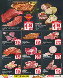 Gazetka promocyjna Edeka - Angebote der Woche - Gazetka - ważna od 07.10 do 07.10.2023 - strona 5 - produkty: auer, Bau, Bauer, braten, buch, dell, discount, eintopf, eis, fleisch, gewürz, gin, jungbullen, Kalbsbäckchen, lachs, lamm, leberwurst, mac, Mett, mettwurst, mit paprika, mit pistazien, mortadella, natur, nuss, paprika, pistazien, Rauch, reis, rel, Rotwurst, schinken, schnitten, schwein, spareribs, Spezi, steak, steakhüfte, suppe, Ti, top-preis, topf, wein, wurst, ZTE, zwiebel, zwiebeln