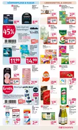 Gazetka promocyjna Rossmann - Prospekte - Gazetka - ważna od 31.01 do 31.01.2025 - strona 9 - produkty: beutel, bonbons, bree, burgunder, Cashew, cashewkerne, chips, coupon, creme, dornfelder, ferrero, Fusswohl, gesichtspflege, gillette, gillette venus, grauburgunder, isana, Kinder, körperpflege, Kugel, lachgummi, lebensmittel, lindt, mac, mach3, magazin, mandel, mandeln, nimm2, nivea, Nivea Men, nuss, pringles, rasierer, Rasierklinge, rasierklingen, ring, sana, schoko, schokolade, shake, tafelschokolade, tee, Ti, venus, waschgel, Weißburgunder, wilkinson, Yo, Yokebe, zucker