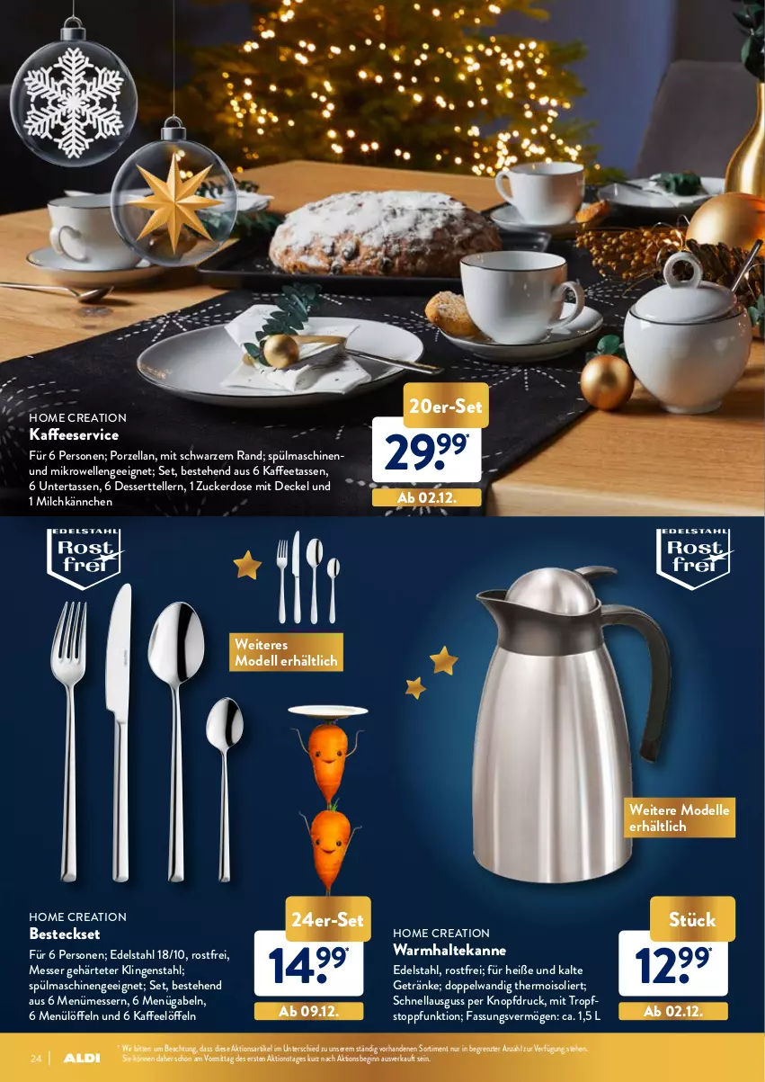 Aktueller Prospekt Aldi Nord - Aldi-Weihnachten-Deko - von 21.10 bis 24.12.2021 - strona 24