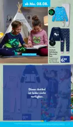 Gazetka promocyjna Aldi Nord - Aldi-Aktuell - Gazetka - ważna od 13.08 do 13.08.2022 - strona 17 - produkty: aldi, Anzug, Bau, baumwolle, garnitur, gin, Leuchte, pocopiano, Ria, Schlafanzug, Ti, wolle, ZTE