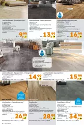 Gazetka promocyjna - Gazetka - ważna od 17.08 do 17.08.2024 - strona 16 - produkty: aqua, eis, ente, lack, laminat, laminatboden, landhausdiele, latte, natur, natura, reis, Schal, senf, Ti, vinylboden, wasser, Zement