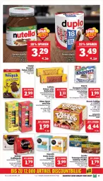 Gazetka promocyjna Marktkauf - Prospekt - Gazetka - ważna od 04.05 do 04.05.2024 - strona 25 - produkty: butter, butterkeks, creme, dolce gusto, duplo, eis, ferrero, haselnuss, jacobs, kaffee, kakao, keks, kekse, knoppers, leibniz, löslicher kaffee, milch, nesquik, nuss, nuss-nugat-creme, nutella, reis, storck, tasse, Ti, toffifee, ZTE