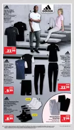 Gazetka promocyjna Marktkauf - Prospekt - Gazetka - ważna od 04.05 do 04.05.2024 - strona 44 - produkty: damen t-shirt, eis, gin, hose, leggings, reis, schuhe, shirt, shorts, socken, Sport, sportsocken, Sweathose, T-Shirt, Ti, Trainingshose, Trikot