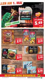 Gazetka promocyjna Marktkauf - Prospekt - Gazetka - ważna od 04.05 do 04.05.2024 - strona 5 - produkty: bratwurst, eis, emmentaler, filet, filets, grill, Käse, Käsekrainer, reis, rotkäppchen, schnitten, Speck, Ti, tisch, wolfsbarsch, wurst, würstchen, ZTE