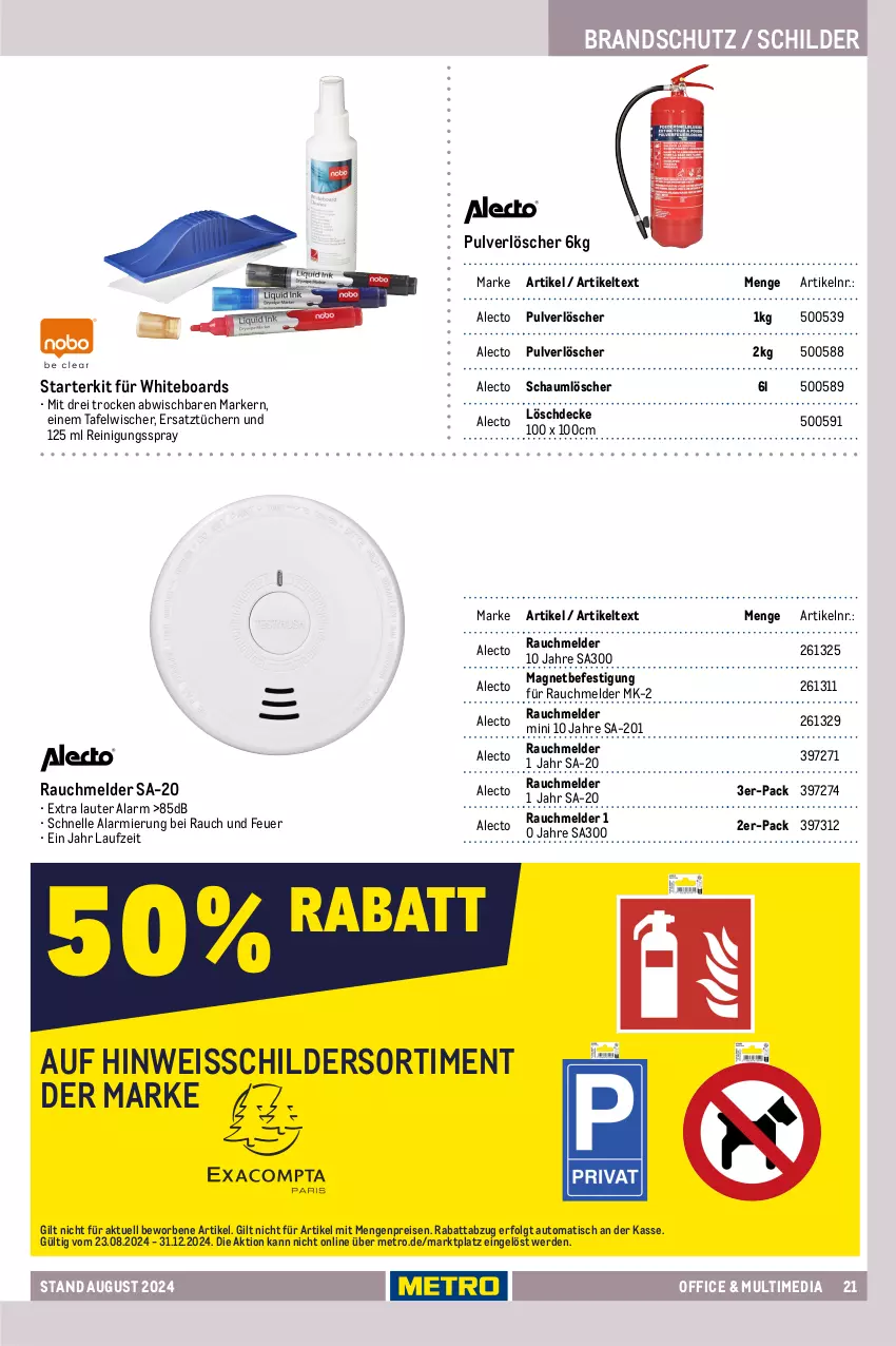 Aktueller Prospekt Metro - Office & Multimedia - von 22.08 bis 31.12.2024 - strona 21 - produkty: auer, auto, Brei, decke, eis, elle, erde, lack, LG, Metro, Mode, office, Rauch, Reinigung, reis, sigma, Ti, tisch, tücher