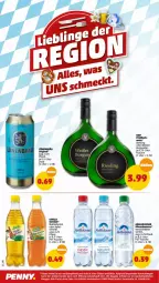 Gazetka promocyjna Penny - Prospekte - Gazetka - ważna od 11.06 do 11.06.2022 - strona 22 - produkty: adelholzener, Alwa, apfel, burgunder, flasche, getränk, Holz, mineralwasser, natur, pet-flasche, riesling, schorle, tee, Ti, vita, wasser, wein