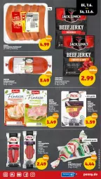 Gazetka promocyjna Penny - Prospekte - Gazetka - ważna od 11.06 do 11.06.2022 - strona 5 - produkty: beef, eis, Meister, salami, schinken, tee, Ti, Ungarische Salami