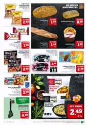 Gazetka promocyjna Marktkauf - Prospekt - Gazetka - ważna od 29.03 do 29.03.2025 - strona 21 - produkty: Becher, brot, brötchen, bruno gelato, Croissant, croissants, deka, eis, fertiggericht, filet, fisch, fischstäbchen, gin, golden toast, lachs, langnese, Meister, Muffin, nutella, original wagner, pfanne, pfannen, Pfannenwender, pizza, reis, rel, Ti, toast, wagner, Weizenbrot, Wild, wildlachs, ZTE