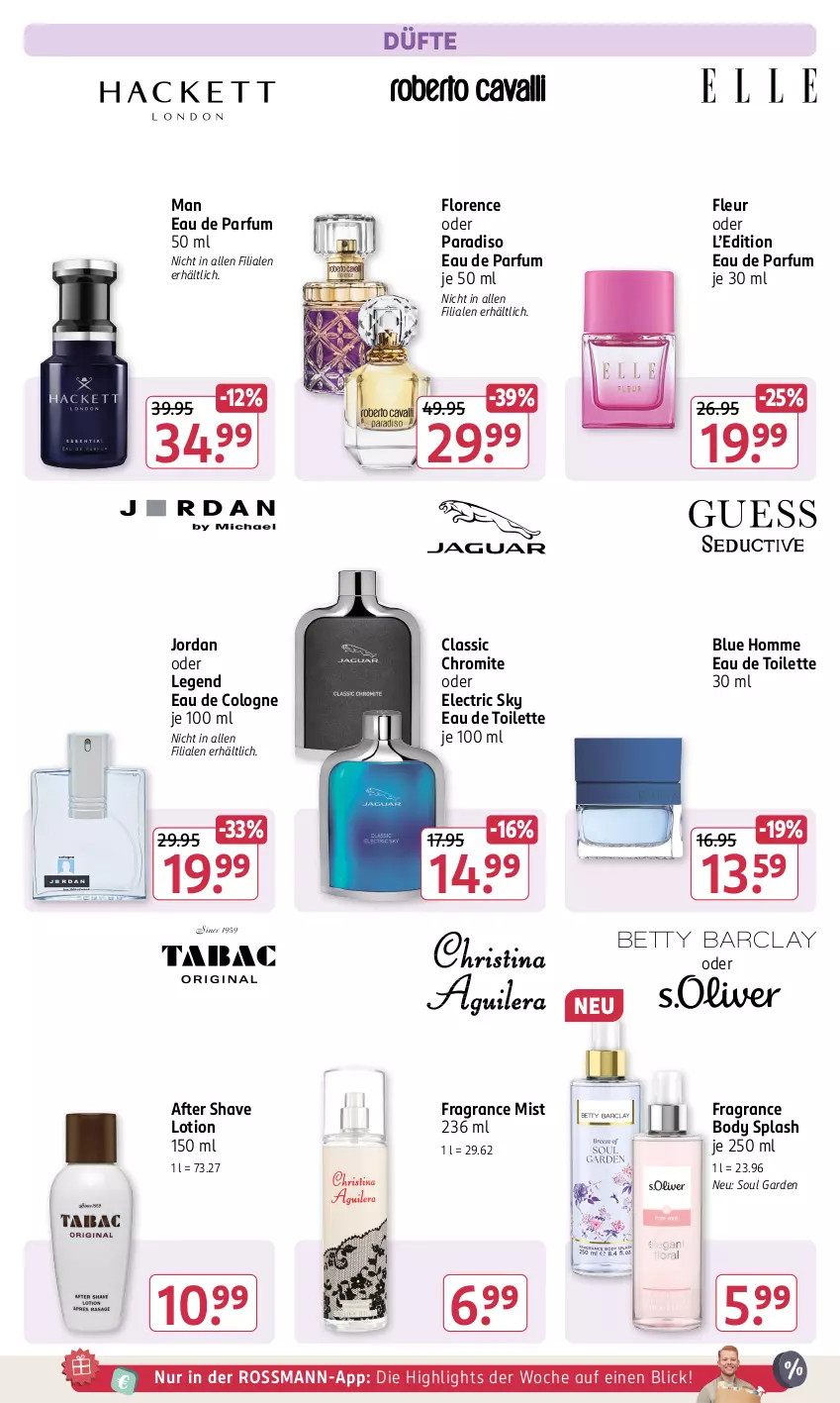 Aktueller Prospekt Rossmann - Prospekte - von 31.01 bis 06.04.2025 - strona 5 - produkty: after shave, body, Eau de parfum, eau de parfum 50 ml, eau de toilette, eau de toilette 30 ml, Jordan, Lotion, parfum, Ti