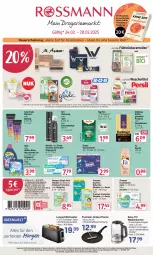 Gazetka promocyjna Rossmann - Prospekte - Gazetka - ważna od 06.04 do 06.04.2025 - strona 1 - produkty: angebot, angebote, aqua, baby-dry, Babynahrung, beutel, bio, brötchen, brötchenaufsatz, Cap, cerealien, coffein, coupon, creme, Crêpe-Pfanne, dallmayr, decke, Deckel, dusche, elmex, feuchttücher, flakes, haarspray, hafer, haferflocken, kaffee, Kocher, lack, megaperls, meridol, müsli, nuss, oder schaumfestiger, pampers, Pants, pfanne, porridge, prodomo, schaumfestiger, settele, shampoo, shampoo oder spülung, sim, spee, spülung, Taft, Tasche, taschen, taschentücher, Tempo, Ti, toast, toaster, tücher, waschmittel, wasser, wasserkocher, windeln, windeln oder pants, Yo, zahncreme