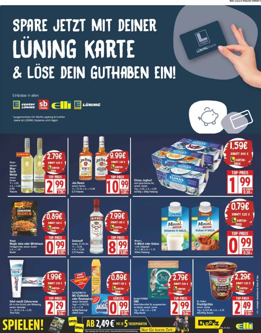 Aktueller Prospekt Edeka - Prospekte - von 23.06 bis 28.06.2025 - strona 7 - produkty: acer, beere, beeren, eis, frucht, fruchtgrütze, grütze, kakao, milch, reis, Spiele, Ti, top-preis