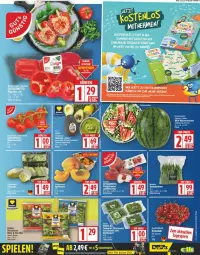 Gazetka promocyjna Edeka - Prospekte - Gazetka - ważna od 28.06 do 28.06.2025 - strona 3 - produkty: bohne, bohnen, cola, deka, eier, nuss, pfirsich, pfirsiche, plattpfirsiche, rucola, salat, Spiele