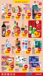 Gazetka promocyjna Penny - Prospekte - Gazetka - ważna od 16.11 do 16.11.2024 - strona 33 - produkty: alkohol, Bad, Bau, bett, creme, deo, dreamies, duschgel, eier, eierlikör, ferrero, gillette, gin, Käse, Kinder, likör, loreal, mac, mach3, Oblaten, payback, Perfect Fit, schoko, schokolade, sim, Tasche, taschen, taschentücher, tee, Tempo, tücher, venus, whiskas, Yo, yogurette, zahncreme