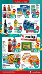 Gazetka promocyjna Penny - Prospekte - Gazetka - ważna od 16.11 do 16.11.2024 - strona 5 - produkty: 7UP, Cap, capri-sun, citrus, drink, duschdas, duschgel, eis, energy drink, ferrero, fleisch, freixenet, frucht, fruchtsaft, fruchtsaftgetränk, getränk, gulasch, Heu, mars, milch, pepsi, regal, reis, saft, scheuermilch, schinken, schwein, schweine, Schwip Schwap, Ti, wein, weine