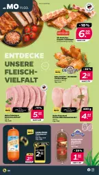 Gazetka promocyjna Netto - Woche 11 - Gazetka - ważna od 16.03 do 16.03.2024 - strona 4 - produkty: chicken wings, decke, eis, fleisch, Fleischerei, fleischwurst, Frische Hähnchen, gewürz, grill, Hausmacher, kasseler, mac, reis, Rostocker, Schere, schnitzel, schwein, schweine, schweineschnitzel, steak, steaks, wein, weine, wurst