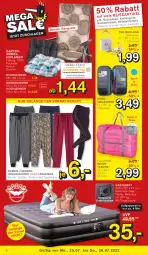 Gazetka promocyjna Kodi - Prospekte - Gazetka - ważna od 28.07 do 28.07.2022 - strona 6 - produkty: bett, eis, Garten, gartenmöbel, Gästebett, gin, hohenstein, hose, Jogginghose, kissen, leggings, möbel, passo, reis, reisetasche, stuhl, stuhlkissen, Tasche, Ti, tragetasche
