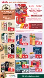 Gazetka promocyjna Famila - Prospekte - Gazetka - ważna od 28.01 do 28.01.2023 - strona 20 - produkty: Alwa, Astra, axe, bier, Biere, carlsberg, coca-cola, cola, drink, eis, energy drink, flasche, fuze tea, Guinness, Happy Day, holsten, holsten pilsener, jever, jever pilsener, krombache, krombacher, krombacher pils, küstengold, lebensmittel, limo, limonade, limonaden, mineralwasser, Paula, paulaner, pils, pilsener, Rauch, red bull, reis, Ti, urtyp, vilsa, wasser, ZTE