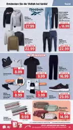 Gazetka promocyjna Famila - Prospekte - Gazetka - ważna od 28.01 do 28.01.2023 - strona 29 - produkty: Damen-Slip, decke, eis, elle, gin, gutschein, gutscheine, hose, Jacke, Jogginghose, leggings, poloshirt, Pullover, reis, schultergurt, shirt, shorts, slip, socken, Sport, sportsocken, Stier, sweatjacke, Tasche, taschen, teller, Ti, ZTE