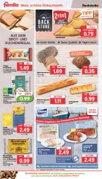 Gazetka promocyjna Famila - Prospekte - Gazetka - ważna od 28.01 do 28.01.2023 - strona 8 - produkty: apfel, backwaren, baguette, blume, blumen, brot, brötchen, ciabatta, Croissant, croissants, eis, Faktu, filet, Geflügel, korn, Kornbrot, kuchen, lachs, Meister, regal, reis, Rotbarsch, Schwarzbrot, sinnack, sonnenblume, sonnenblumen, spitzenqualität, steak, stube, Ti, uhr, vollkornbrot, weltmeisterbrot, ZTE