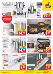 Gazetka promocyjna Netto Marken-Discount - Filial-Angebote - Gazetka - ważna od 17.09 do 17.09.2022 - strona 25 - produkty: angebot, Becher, Behälter, besteck, bestecke, cocktail, cocktails, decke, Deckel, edelstahl, eis, eiswürfel, elle, gefrierfach, getränk, getränke, Gläser, grill, herdarten, kaffee, kontaktgrill, latte, LG, Mantel, nuss, pfanne, pfannen, reis, Ria, schutzhülle, spülmaschinen, steak, tee, teekanne, thermostat, Ti, Trinkhalme, wasser, wein, würfel, ZTE