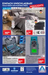 Gazetka promocyjna Aldi Nord - Aldi-Vorschau - Gazetka - ważna od 29.01 do 29.01.2022 - strona 32 - produkty: aldi, aufbewahrungskoffer, auto, batterie, Bau, baumwolle, bett, bettwäsche, drucker, eis, Engel, ferrex, garnitur, Germ, gin, Holz, kerze, kissen, Kissenbezug, koffer, kopfkissen, kopfkissenbezug, leine, magazin, Nike, papier, reine baumwolle, reis, Ria, schrauben, Schraubendreher, telefon, Ti, tisch, wolle, ZTE