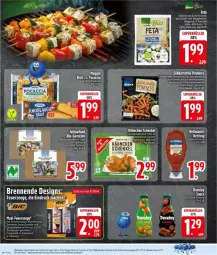 Gazetka promocyjna Edeka - Prospekte - Gazetka - ważna od 26.04 do 26.04.2025 - strona 18 - produkty: ACC, beutel, blume, blumen, blumenöl, brot, develey, eier, eis, feta, Feuerzeug, flasche, Focaccia, gin, hähnchen-schenkel, Hellmann's, henkel, kartoffel, mac, Mantel, meggle, reis, sauce, schenkel, sonnenblume, sonnenblumen, sonnenblumenöl, süßkartoffel-, tee, Ti, tisch, ZTE