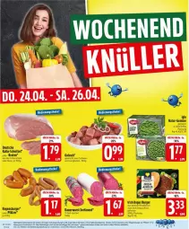 Gazetka promocyjna Edeka - Prospekte - Gazetka - ważna od 26.04 do 26.04.2025 - strona 28 - produkty: Abtei, auer, braten, burger, deka, eis, fleisch, gulasch, iglo, jungbullen, natur, nuss, regensburger, reis, rind, rindfleisch, Schal, Schale, schnitzel, schwein, Ti, wein, wurst, ZTE