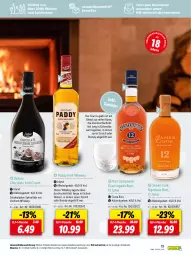 Gazetka promocyjna Lidl - Beste Weine für jeden Anlass - Gazetka - ważna od 31.01 do 31.01.2022 - strona 19 - produkty: alkohol, cola, eis, elle, ente, flasche, irish cream, irish whiskey, lebensmittel, LG, likör, milch, natur, ndk, reifen, rum, sahne, schoko, schokolade, schokoladen, scotch, soja, spirituosen, Ti, versandkostenfrei, wein, weine, whiskey, zucker