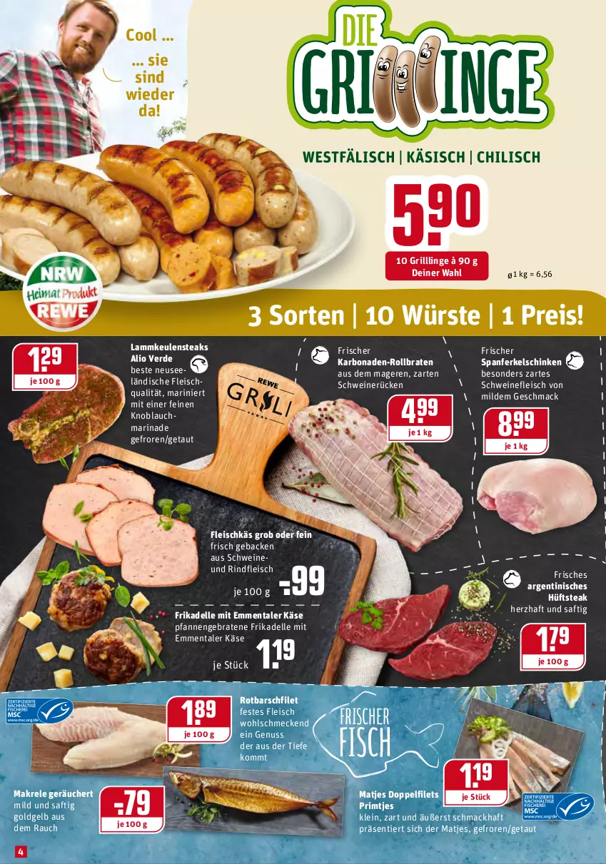 Aktueller Prospekt Rewe - Prospekte - von 26.07 bis 31.07.2021 - strona 4