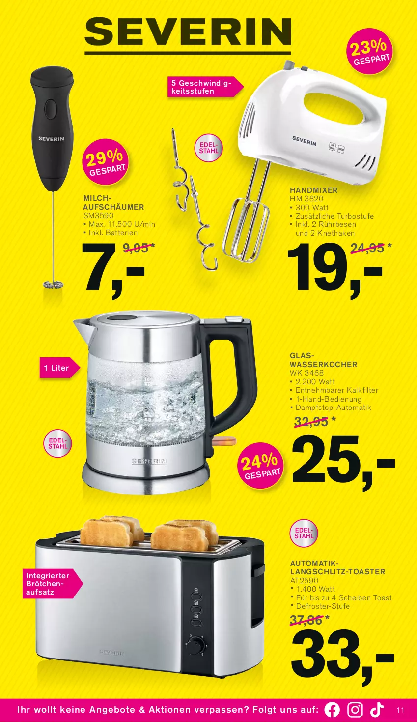 Aktueller Prospekt Kodi - Prospekte - von 01.01 bis 06.01.2023 - strona 11 - produkty: angebot, angebote, auto, batterie, batterien, brötchen, brötchenaufsatz, handmixer, Kocher, LG, milch, milchaufschäumer, Mixer, Ti, toast, toaster, wasser, wasserkocher