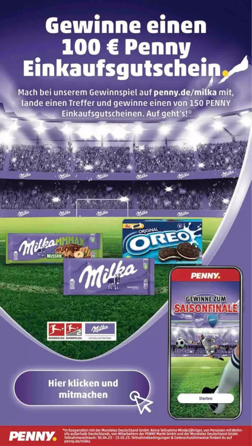 Aktueller Prospekt Penny - Prospekte - von 08.05 bis 13.05.2023 - strona 18 - produkty: gewinnspiel, mac, milka, mondelez, Ti