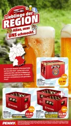 Gazetka promocyjna Penny - Prospekte - Gazetka - ważna od 13.05 do 13.05.2023 - strona 22 - produkty: bier, Biere, flasche, flaschen-kasten, Hefe, LG, natur, Paula, paulaner, Ti