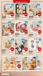 Gazetka promocyjna Penny - Prospekte - Gazetka - ważna od 14.12 do 14.12.2024 - strona 10 - produkty: butter, camembert, cheddar, Croissant, croissants, frischkäse, Käse, knoblauch, leberwurst, LG, Löffel, Mantel, merl, salami, Speck, Spezi, Ti, tisch, tomate, Trüffel, Wild, wurst