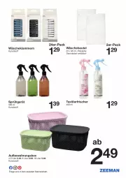 Gazetka promocyjna Zeeman - Prospekte - Gazetka - ważna od 10.01 do 10.01.2025 - strona 7 - produkty: aufbewahrungsbox, beutel, Klammern, lamm, LG, Textilerfrischer, Ti